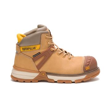 Caterpillar Excavator Superlite Waterproof Carbon Composite Varvas Miesten Turvasaappaat Oranssi | C