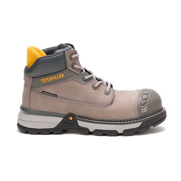 Caterpillar Excavator Superlite Waterproof Carbon Composite Varvas Naisten Turvasaappaat Beige | CAT