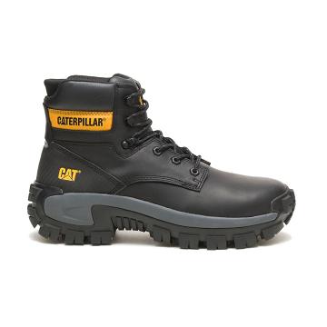 Caterpillar Invader Hi Steel Varvas Miesten Turvasaappaat Mustat | CAT072-FI