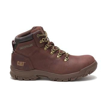 Caterpillar Mae Steel Varvas Waterproof Naisten Turvasaappaat Kahvi | CAT422-FI