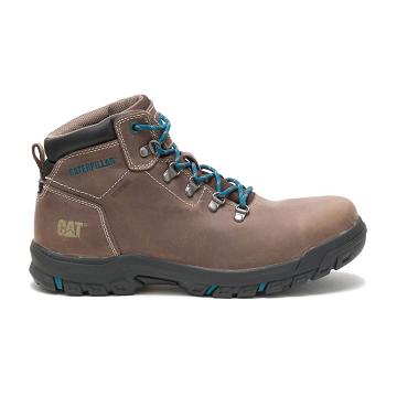 Caterpillar Mae Steel Varvas Waterproof Naisten Vedenpitävät Saappaat Taupe | CAT453-FI