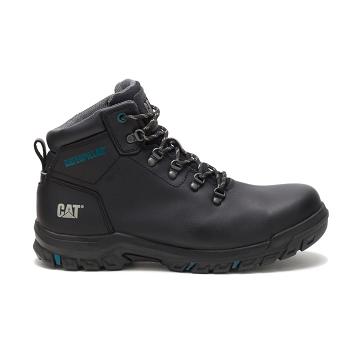 Caterpillar Mae Steel Varvas Waterproof Naisten Vedenpitävät Saappaat Mustat | CAT455-FI