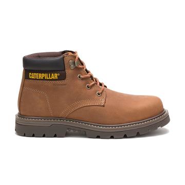 Caterpillar Outbase Waterproof Steel Varvas Miesten Työsaappaat Ruskea | CAT235-FI