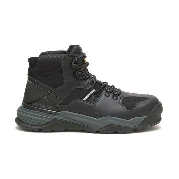 Caterpillar Provoke Mid Waterproof Alloy Varvas Miesten Turvasaappaat Harmaat | CAT076-FI