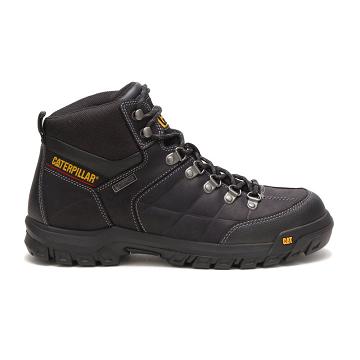 Caterpillar Threshold Waterproof Miesten Turvasaappaat Mustat | CAT011-FI