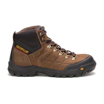 Caterpillar Threshold Waterproof Miesten Työsaappaat Ruskea | CAT225-FI